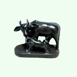 Marble Lord Cow Statue