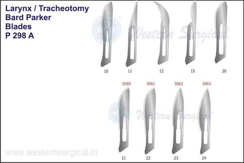 BARD PARKER BLADES NO.10,11,12,15,20,21,22,23,24`