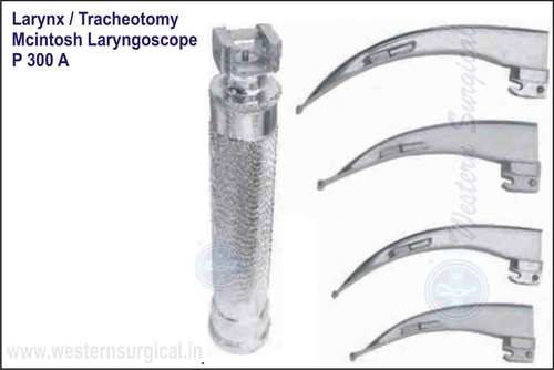 Mc Intosh Laryngoscope With Blades