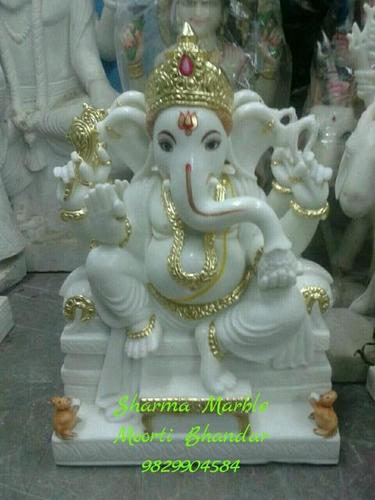 Marble Ganesh Ji Moorti