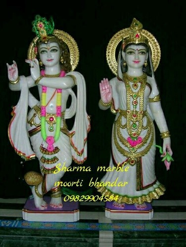 Marble Radhe Govind Statue