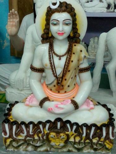 Marble Shankar Statue