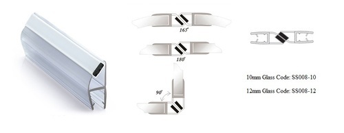 PVC Glass Door Profile