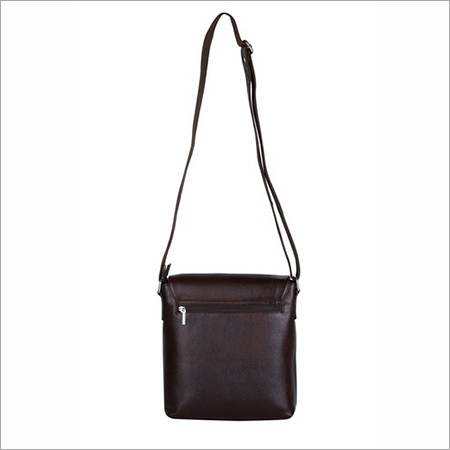 Leather Front Buckle Side Bag