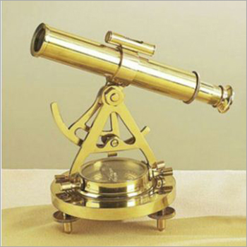 Antique Brass Telescope