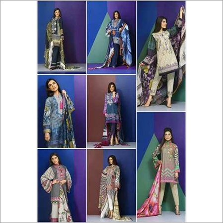 Embroidered Lawn Top & Lawn Trouser