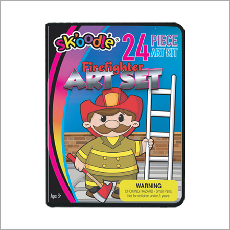 24 Piece Firefighter Art Sets