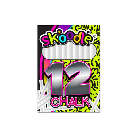 12 pc White School Chalk