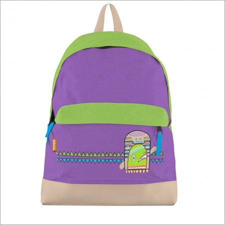Canvas Doodlez Bookbag Purple
