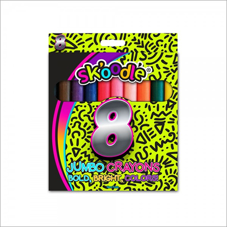 8 Jumbo Crayons Colors