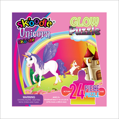 24 Piece Unicorn Glow Puzzles 24 Piece Unicorn Glow Puzzles