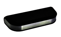 Plastic Eyewear Case - Abs Material, 158x59x55 Mm, Black And Grey Colors | Unbreakable, Lightweight, Durable, Fashionable Accessory