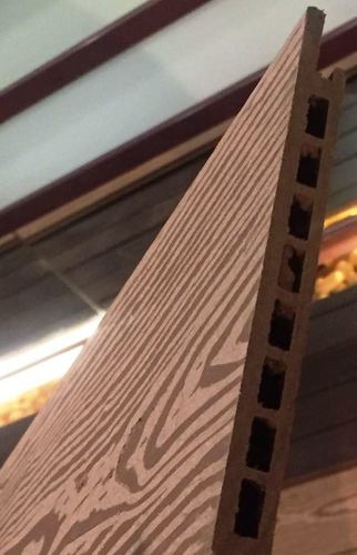 Decking WPC - Solid/Hollow WPC Boards, Brown, Variable Dimensions | Moisture Resistant, Mold Resistant, Durable, Easy Installation