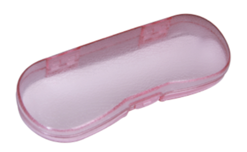 Pink Hard Glasses Case