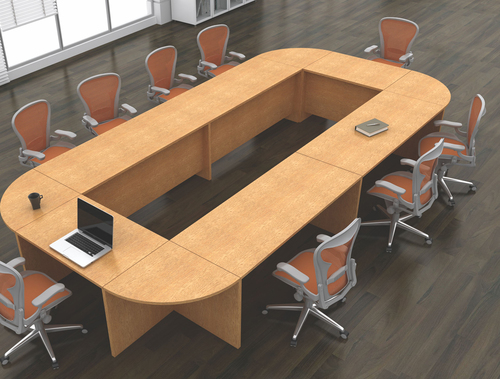 Wood Conference Table