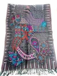 Boiled wool Embroidery Shawls