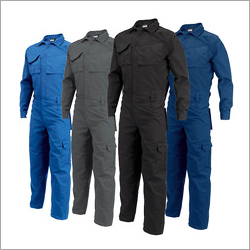 Industrial Worker Uniforms - Cotton Blend, Sizes S-XXL, Blue | Durable Fabric, Customizable, Multiple Pockets, Zipper Closure, Comfortable Fit