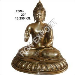Metal Brass Buddha Antique