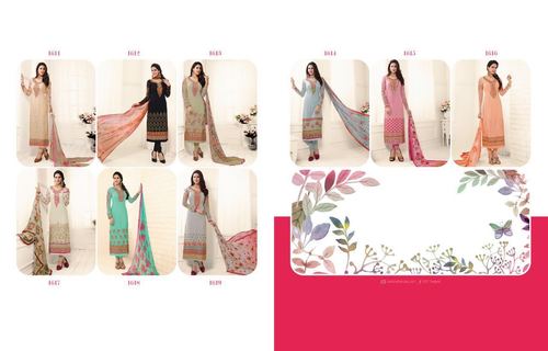 Georgette embroidery work Salwar Suit