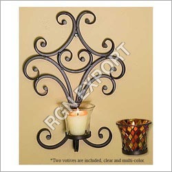 Iron Wall Candle Holder By RGN EXPORT