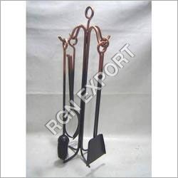 Copper Iron Fireplace Accessories