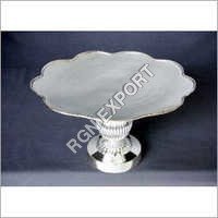 Aluminium Silver Plated Cake Stand