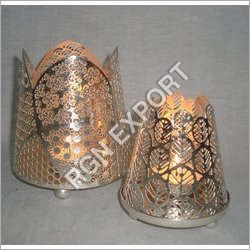 Metal Silver Votive