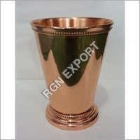 Julep Cup - Copper Material, Medium Size, Golden Brown Color | Elegant Design, Trendy Style, Low Maintenance
