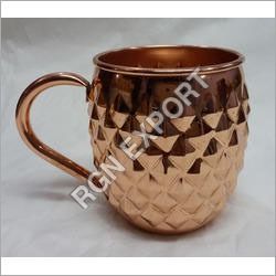 Brown 16 Ounce Moscow Mule Copper Mugs