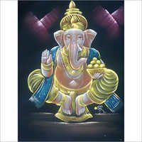 Sitting Ganesha Painting