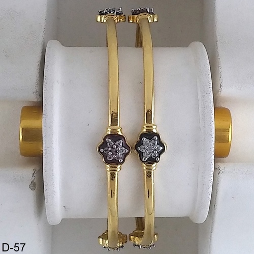 Gold Plated Trendy Bangles