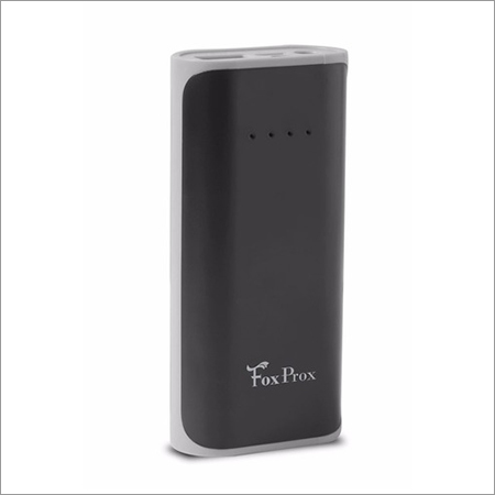 Foxprox 5200 Mah Power Bank (Black) Design: Bar