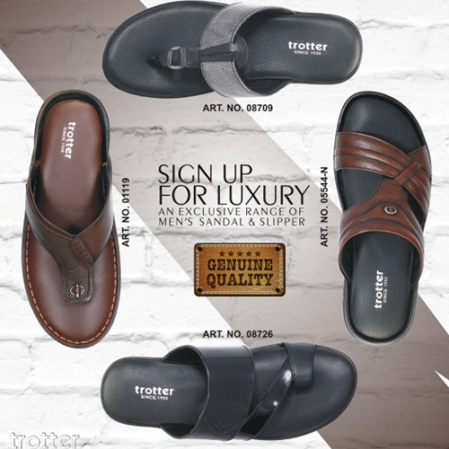 Leather Mens Slipper