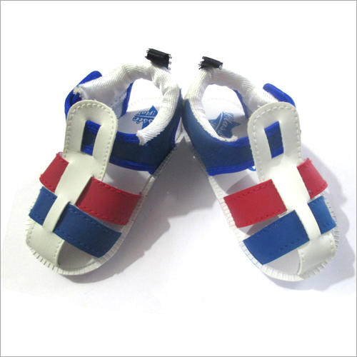 Children Sandal - PU Material, Sizes 4-7, Blue Color | Lightweight, Breathable, Comfortable, Durable, Easy to Clean, Stylish, Hook and Loop Fastening, Rubber Sole