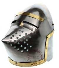 Medieval Bascinet Helmet