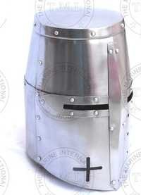 Medieval Knight Crusader Helmet