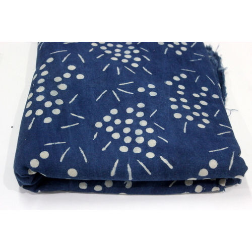 Indigo Blue Cotton Fabric