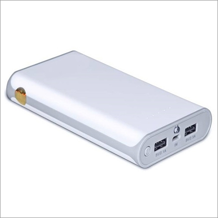 Foxprox 12000 Mah Power Bank White Body Material: Plastic