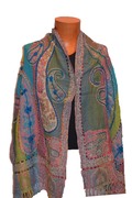 Boiled Wool Embroidery Shawls