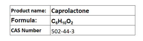 Caprolactone