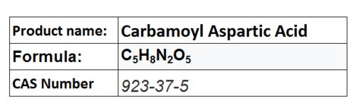 Carbamoyl Aspartic Acid