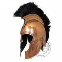 Copper Antique Troy Helmet