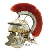 Roman Gaurd Centurion Helmet With Red Plume