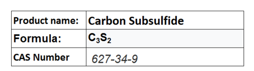 Carbon Subsulfide