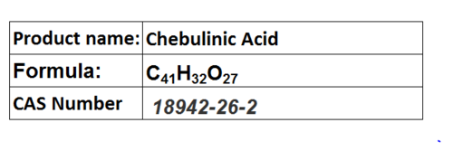 Chebulinic Acid