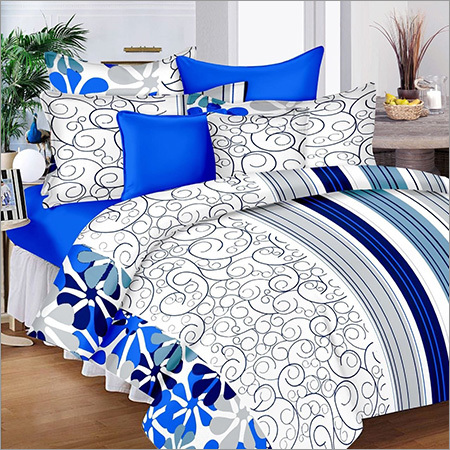 Double Bedsheet With 2 Pillow Covers