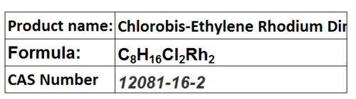 Rhodium Compounds