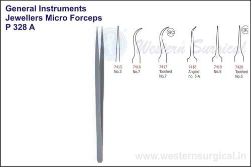 Jewellers Micro Forceps No.3