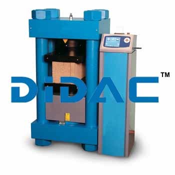 Concrete Compression Machine 3000 KN Motorized High Stability By DIDAC INTERNATIONAL
