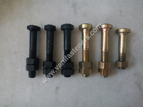 Tractor Makhi Bolt - Mild Steel, Various Sizes & Finishes | Strong Construction, Excellent Threading, Ruggedness, Polished Finish